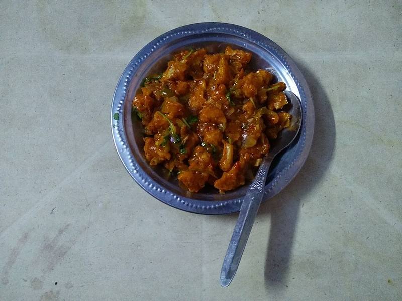 Gobi Manchurian — Indian appetizers recipe, served and ready to eat