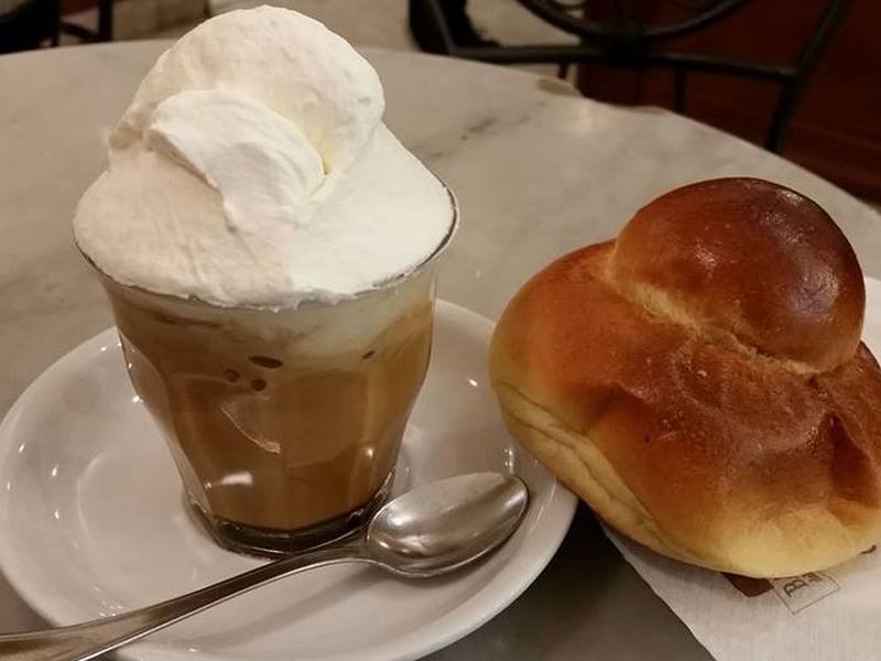 Granita di Caffè — Italian desserts recipe, served and ready to eat