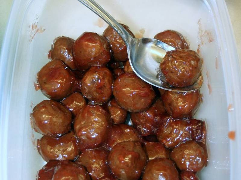 Grape Jelly Meatballs