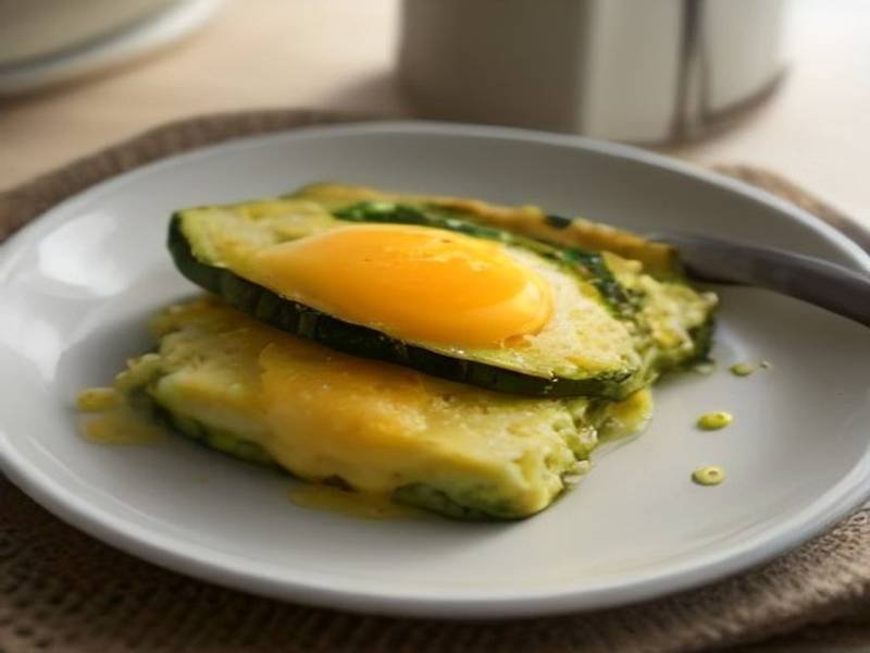 Gratin de Courgettes — French dinner recipe, served and ready to eat