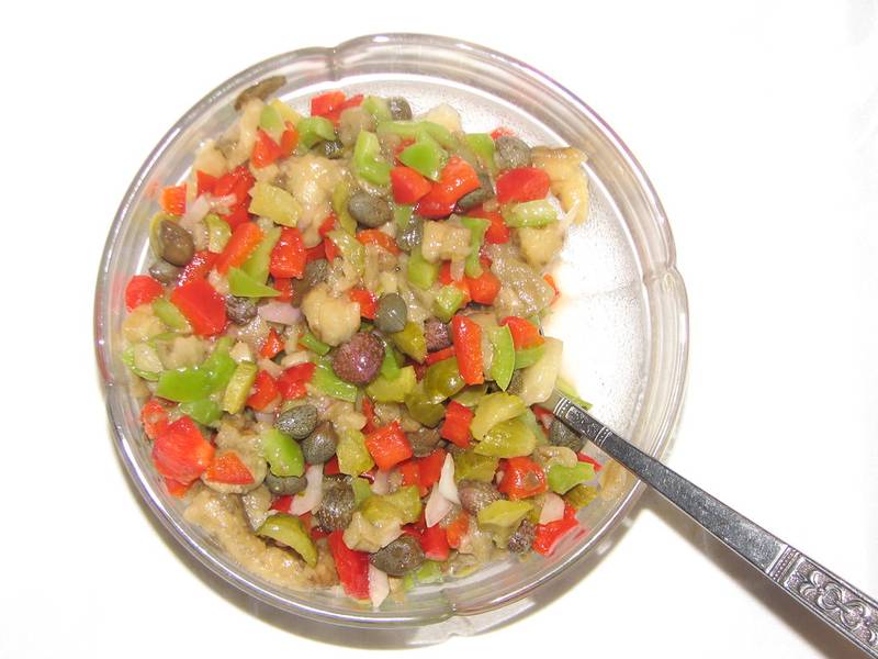 Greek Eggplant Salad