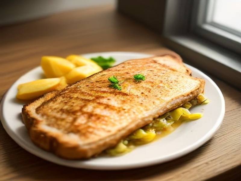 Grilled Kippers — British breakfast recipe, served and ready to eat