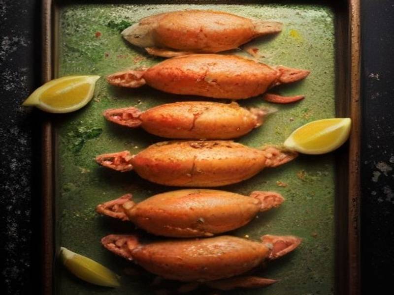 AI-generated illustration of Grilled Moreton Bay Bugs