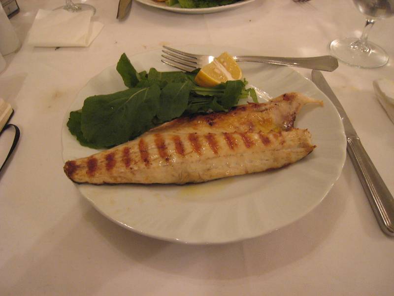 Grilled Sea Bass