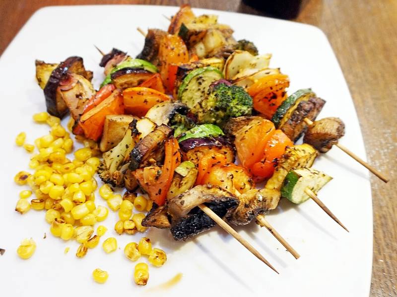 Grilled Vegetable Skewers