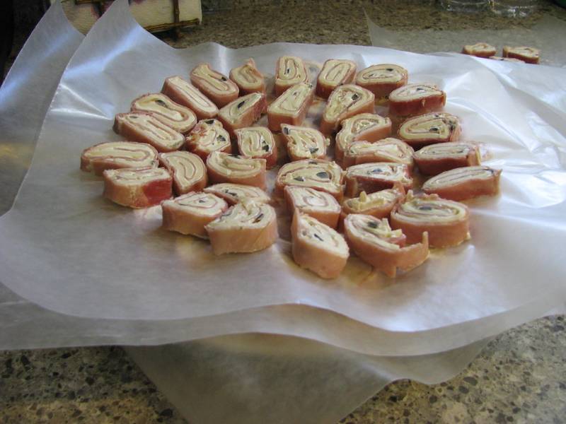 Ham and Cheese Pinwheels
