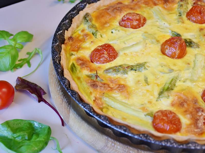 Ham and Cheese Quiche