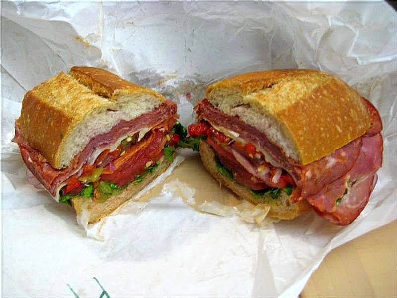 Hoagie, an American lunch recipe
