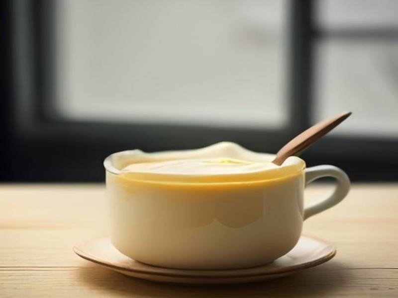 AI-generated illustration of Homemade Custard