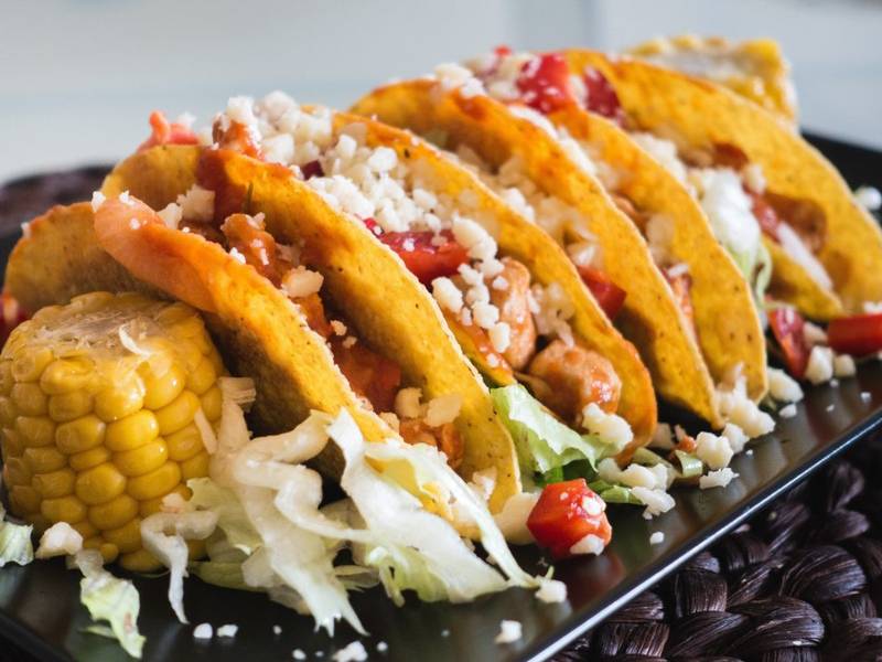 Honey Lime Chicken Tacos