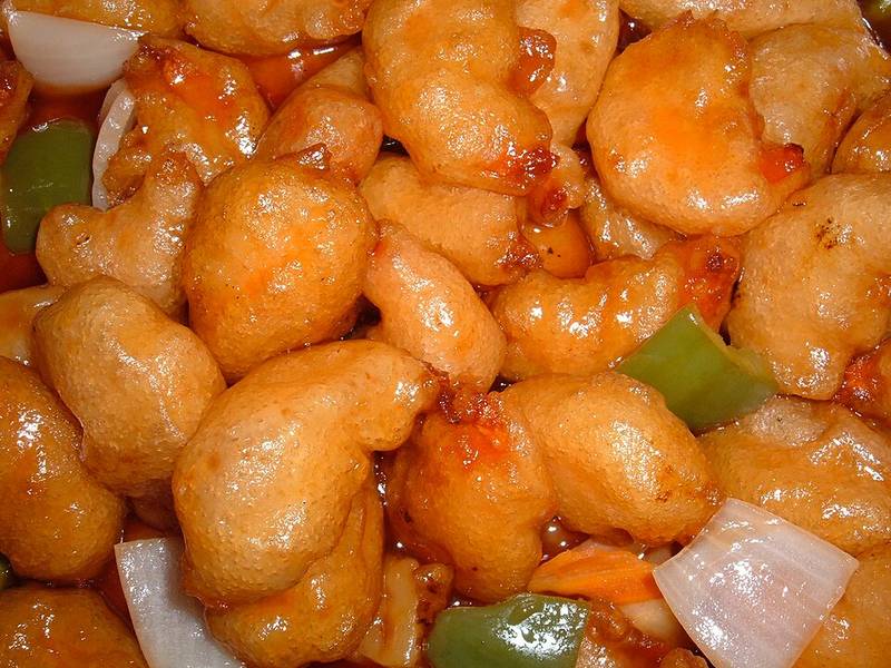 Honey Prawns
