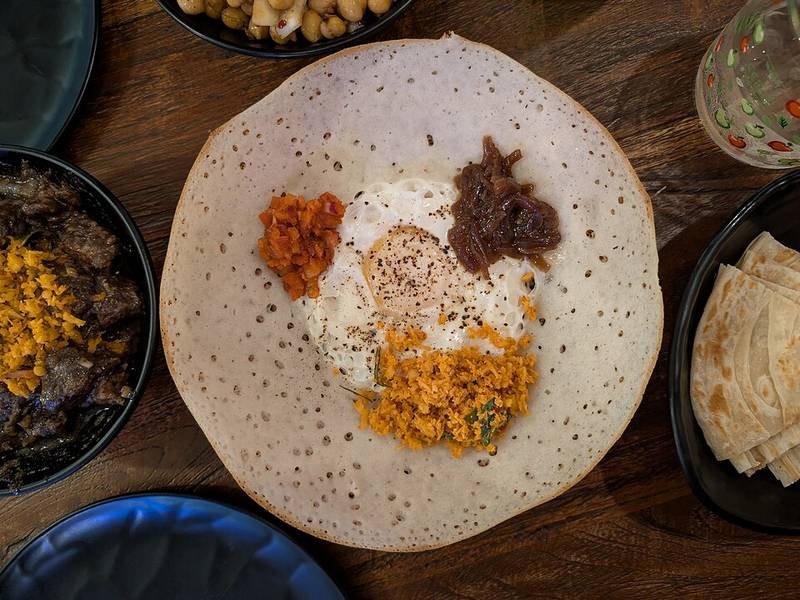 Egg Hoppers — Sri Lankan breakfast recipe, served and ready to eat