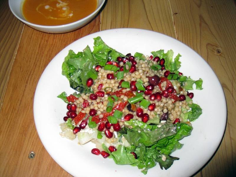 Israeli Couscous Salad — Israeli healthy recipe, served and ready to eat