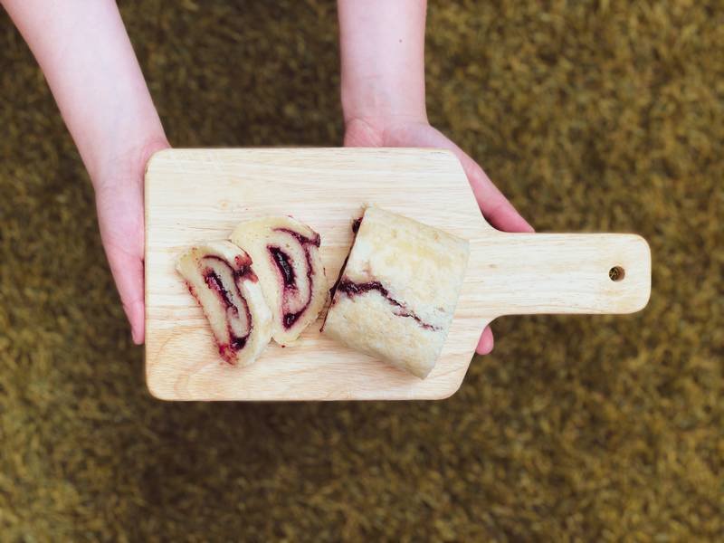 Jam Roly-Poly — British desserts recipe, served and ready to eat