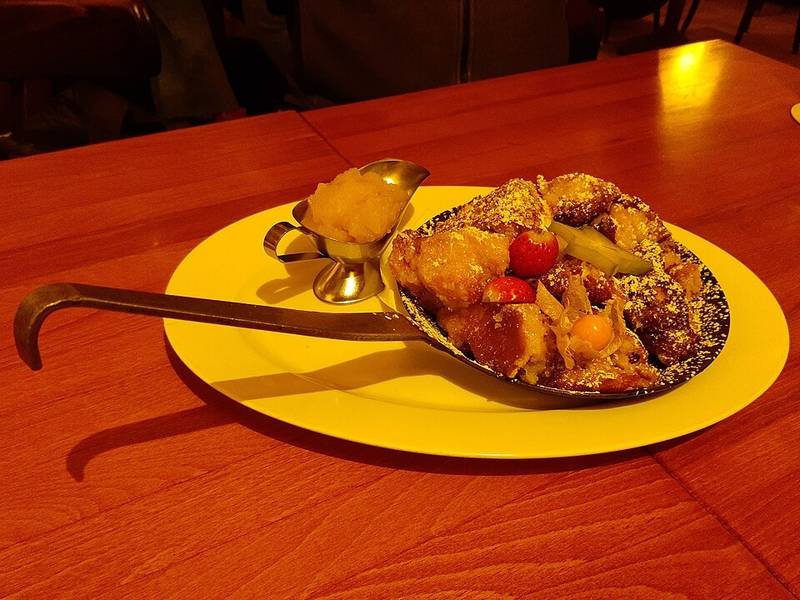 Kaiserschmarrn — Austrian desserts recipe, served and ready to eat
