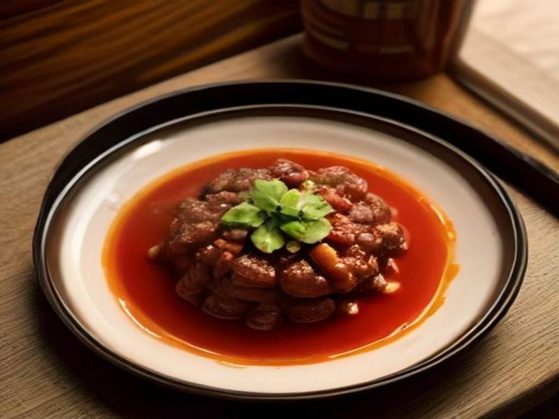 Kamounia — Tunisian dinner recipe, served and ready to eat