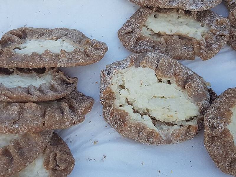 Karelian Pies — Finnish baking recipe, served and ready to eat