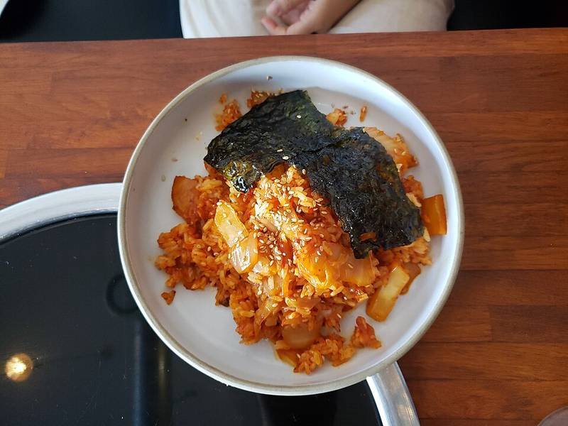 Napa Cabbage Kimchi — Korean appetizers recipe, served and ready to eat