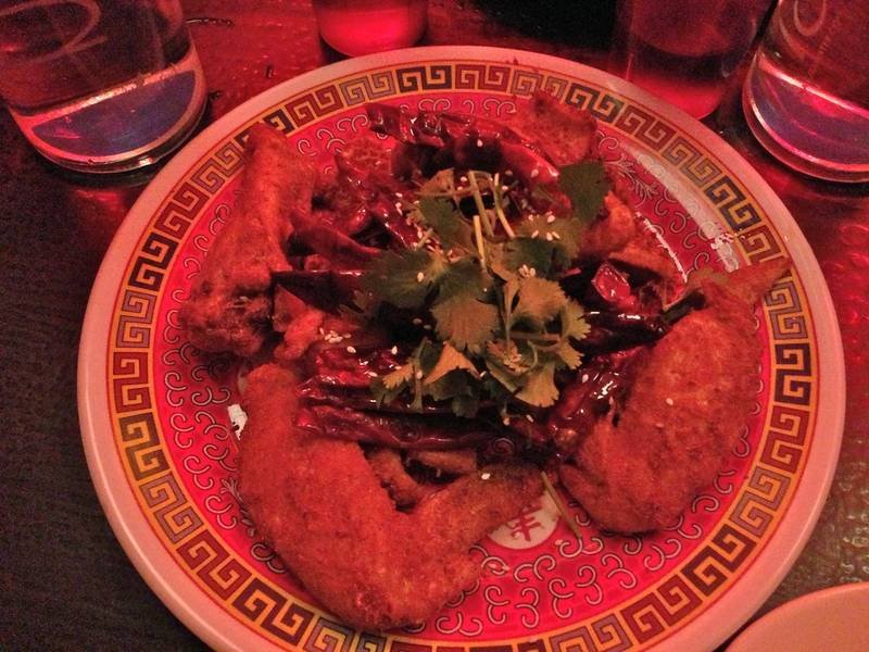 La Zi Ji — Chinese dinner recipe, served and ready to eat