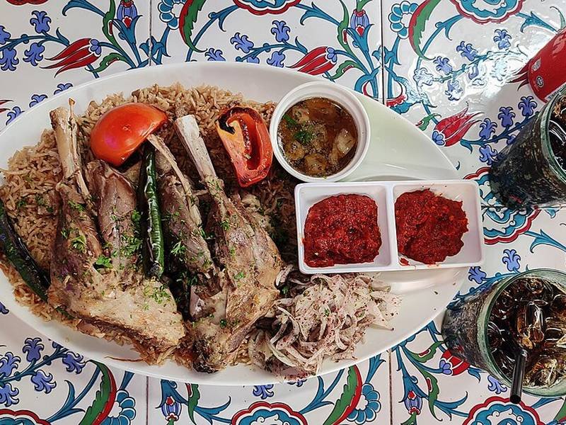 Lamb Mandi — Middle Eastern holiday specials recipe, served and ready to eat