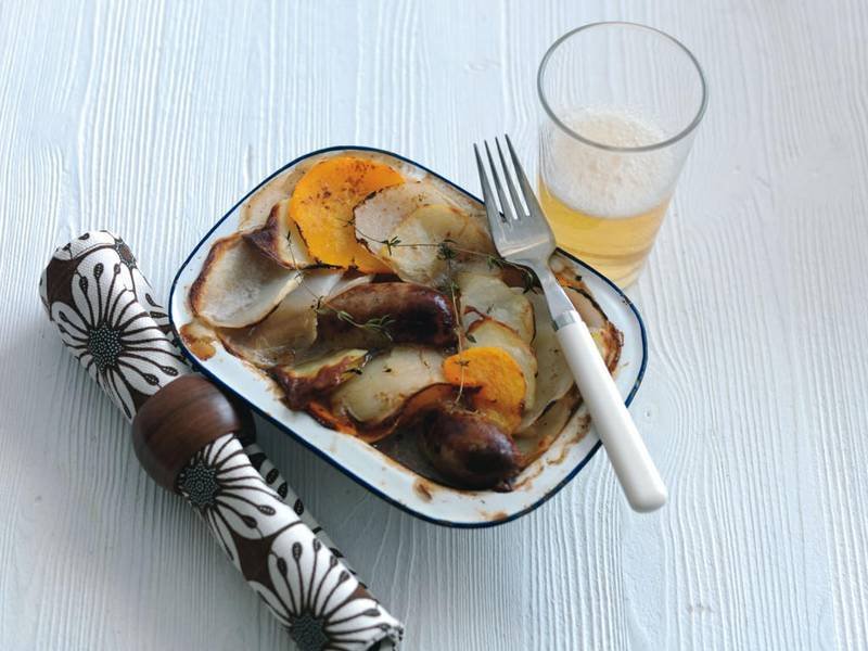 Lancashire Hotpot — British dinner recipe, served and ready to eat