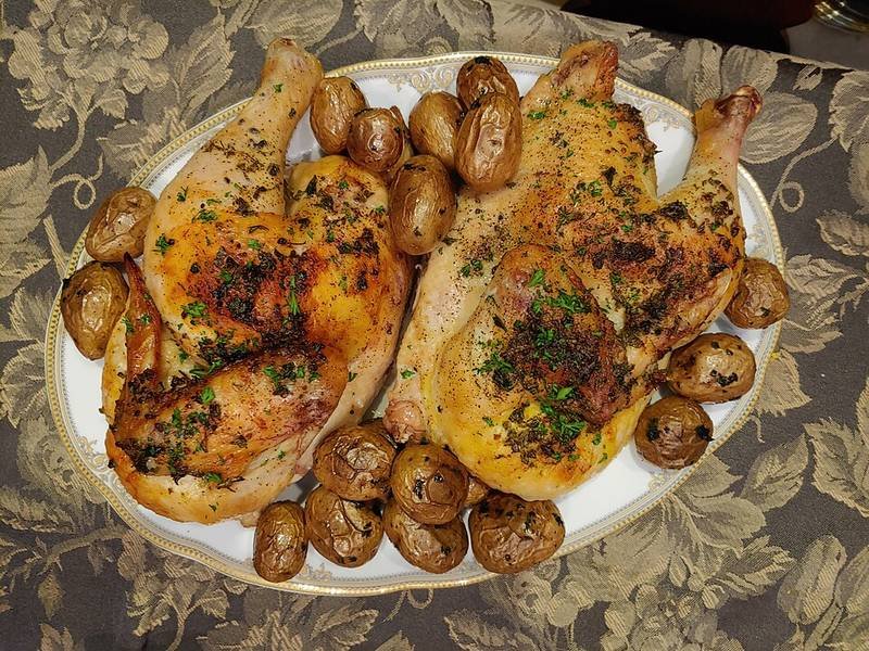 Lemon Pepper Chicken — American dinner recipe, served and ready to eat