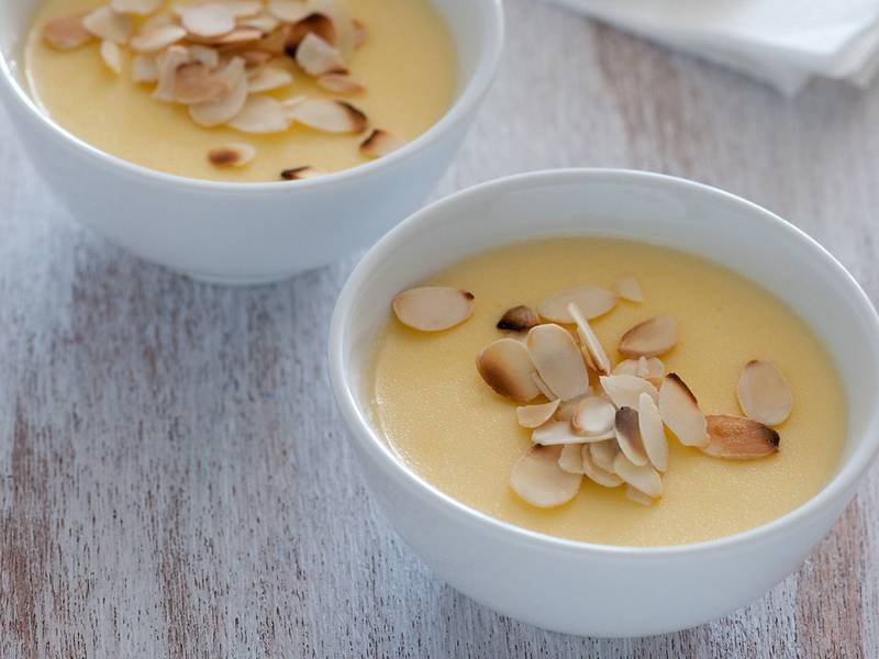 Lemon Posset — British desserts recipe, served and ready to eat