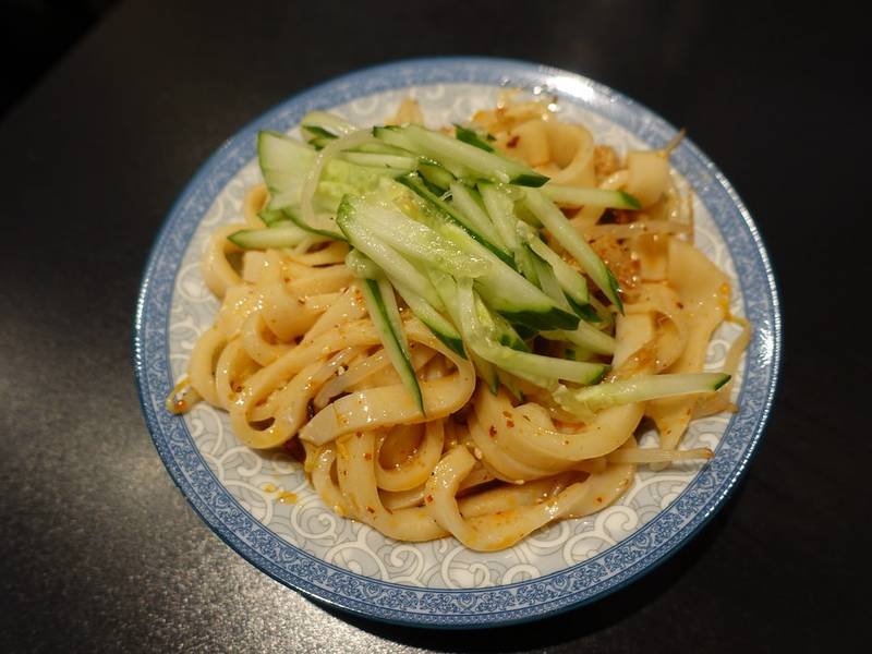 Liangpi — Chinese lunch recipe, served and ready to eat