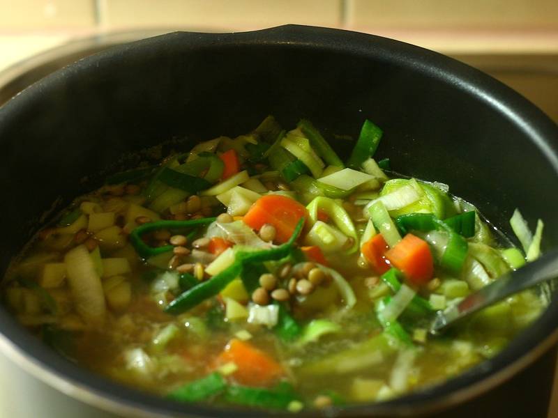 Linsensuppe