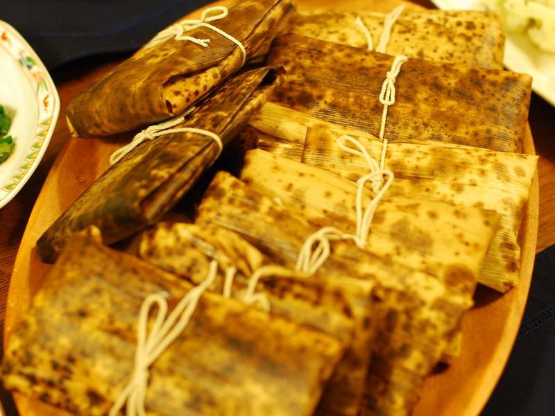 Lo Mai Gai — Chinese lunch recipe, served and ready to eat