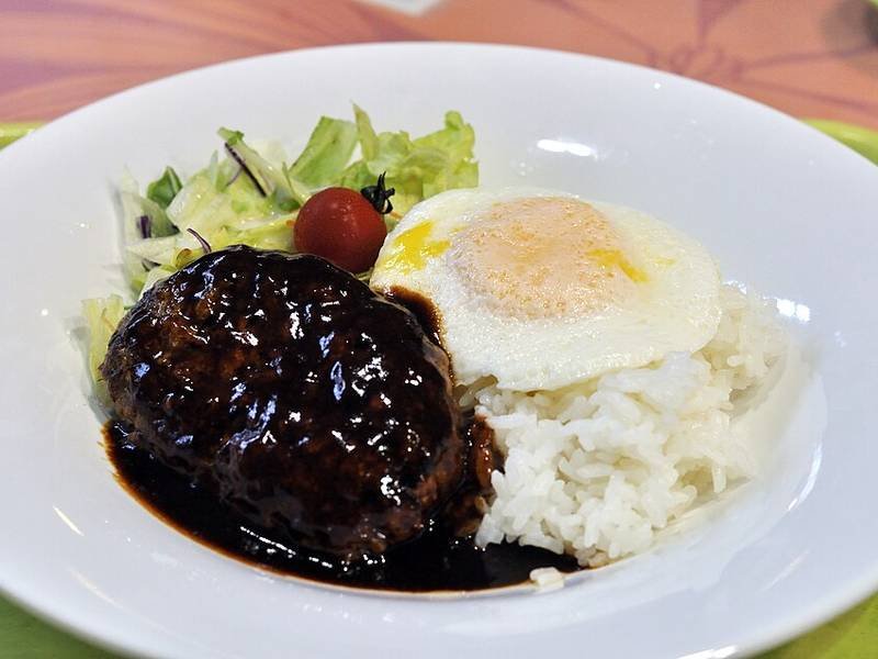 Loco Moco — Hawaiian breakfast recipe, served and ready to eat