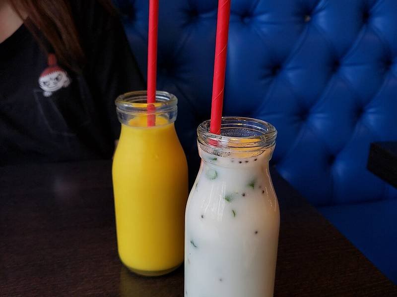 Mango Lassi — Indian drinks recipe, served and ready to eat