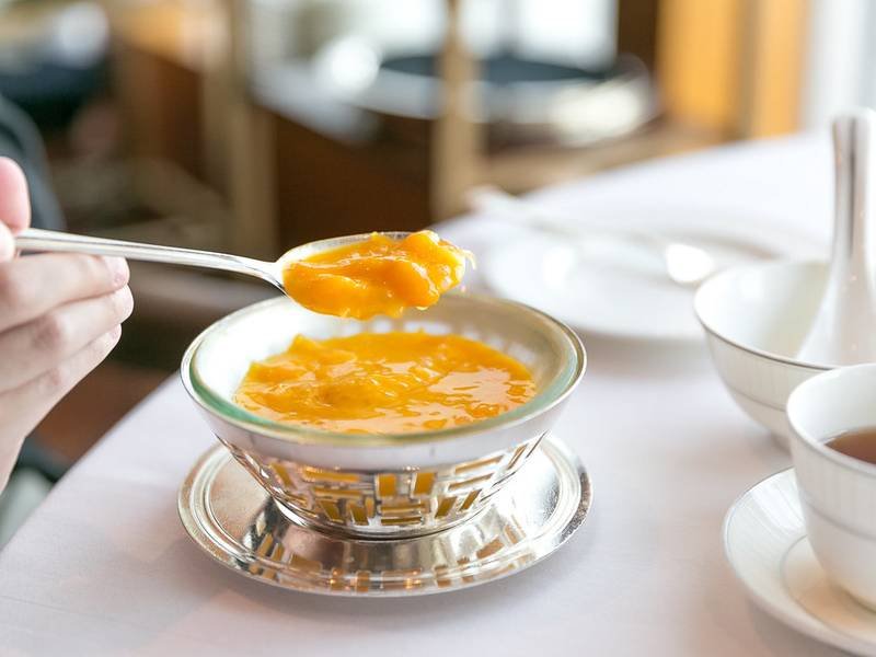 Mango Pomelo Sago — Chinese desserts recipe, served and ready to eat