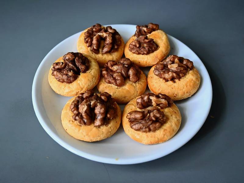 Maple Walnut Cookies