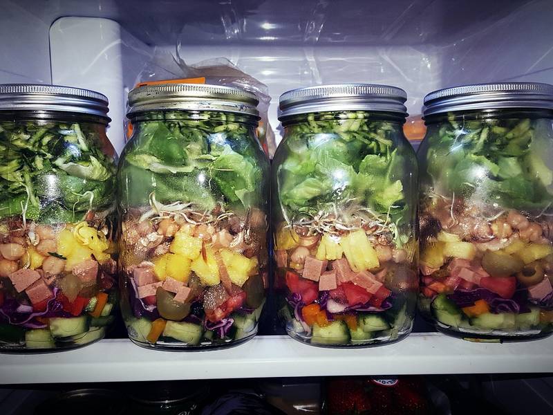 Mason Jar Salad