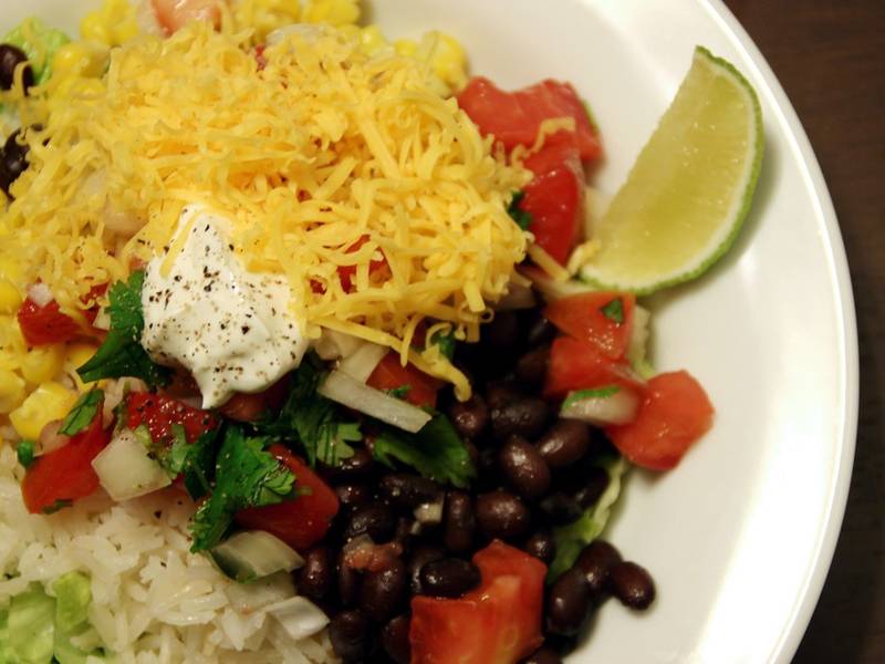 Meal Prep Burrito Bowls