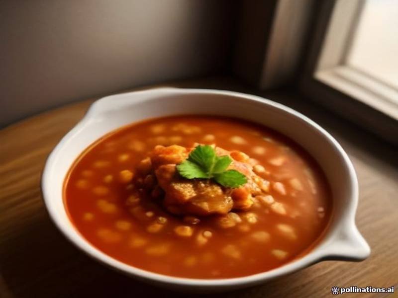 Menudo — Mexican dinner recipe, served and ready to eat