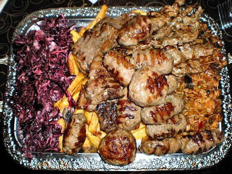 Mici — Romanian dinner recipe, served and ready to eat