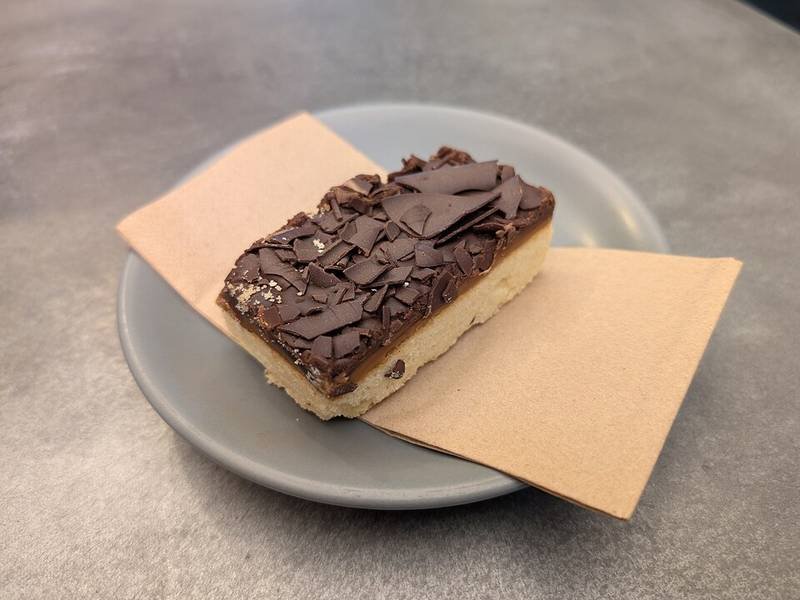 Millionaire's Shortbread — Scottish baking recipe, served and ready to eat