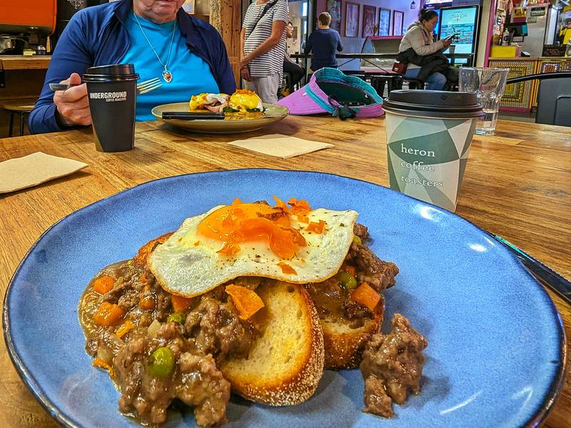 Mince on Toast
