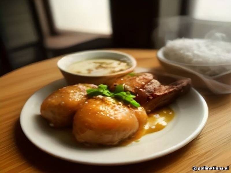 Moo Ping — Thai appetizers recipe, served and ready to eat