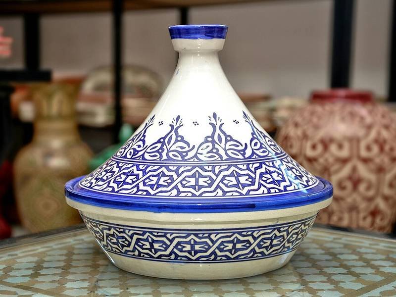 Moroccan Chicken Tagine — Moroccan dinner recipe, served and ready to eat