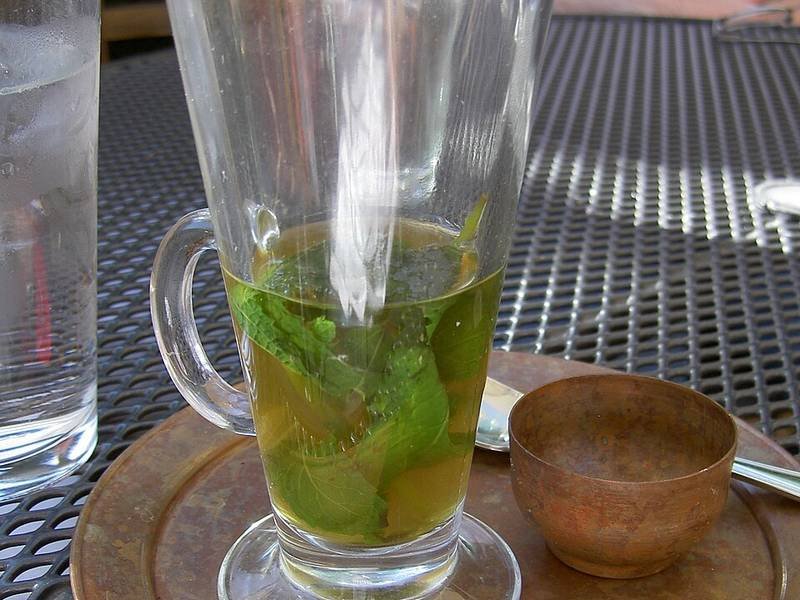 Moroccan Mint Tea — Moroccan drinks recipe, served and ready to eat