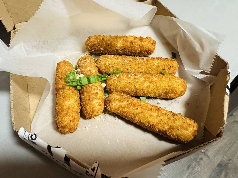 Mozzarella Sticks — American appetizers recipe, served and ready to eat