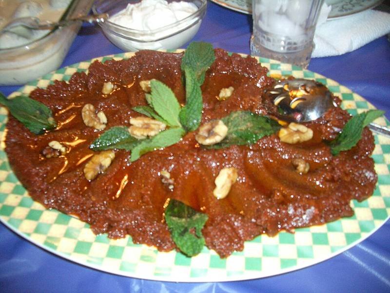 Muhammara — Lebanese appetizers recipe, served and ready to eat