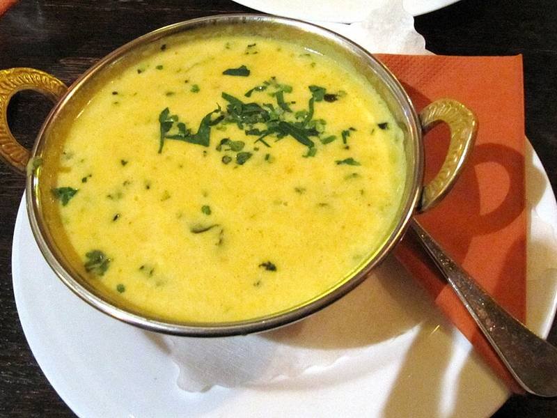 Mulligatawny Soup — British lunch recipe, served and ready to eat