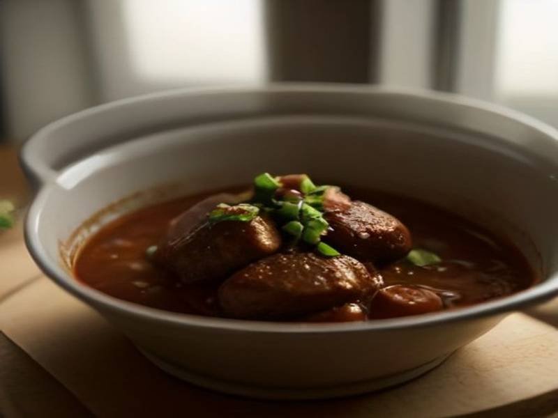 Navarin d'Agneau — French dinner recipe, served and ready to eat