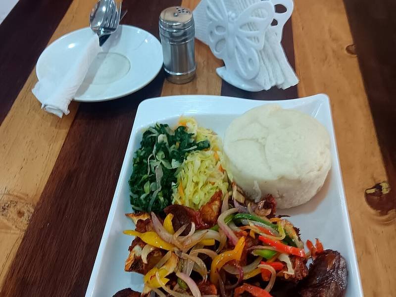 Nyama Choma — Kenyan dinner recipe, served and ready to eat