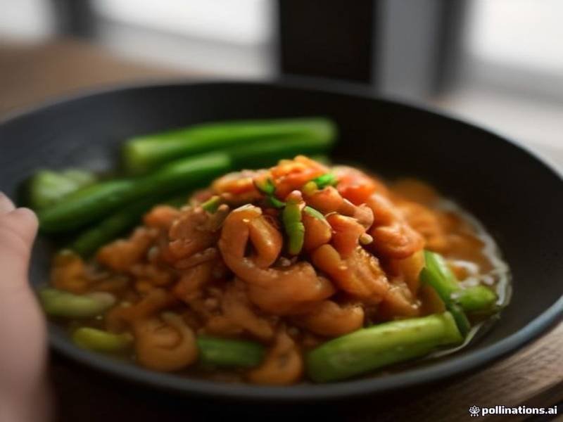Ojingeo Bokkeum — Korean dinner recipe, served and ready to eat
