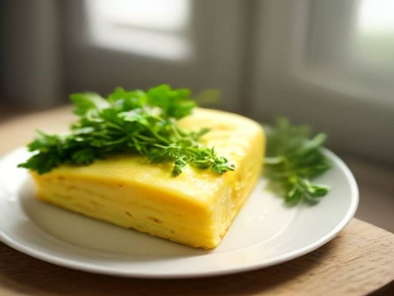 Omelette aux Fines Herbes — French quick meals recipe, served and ready to eat